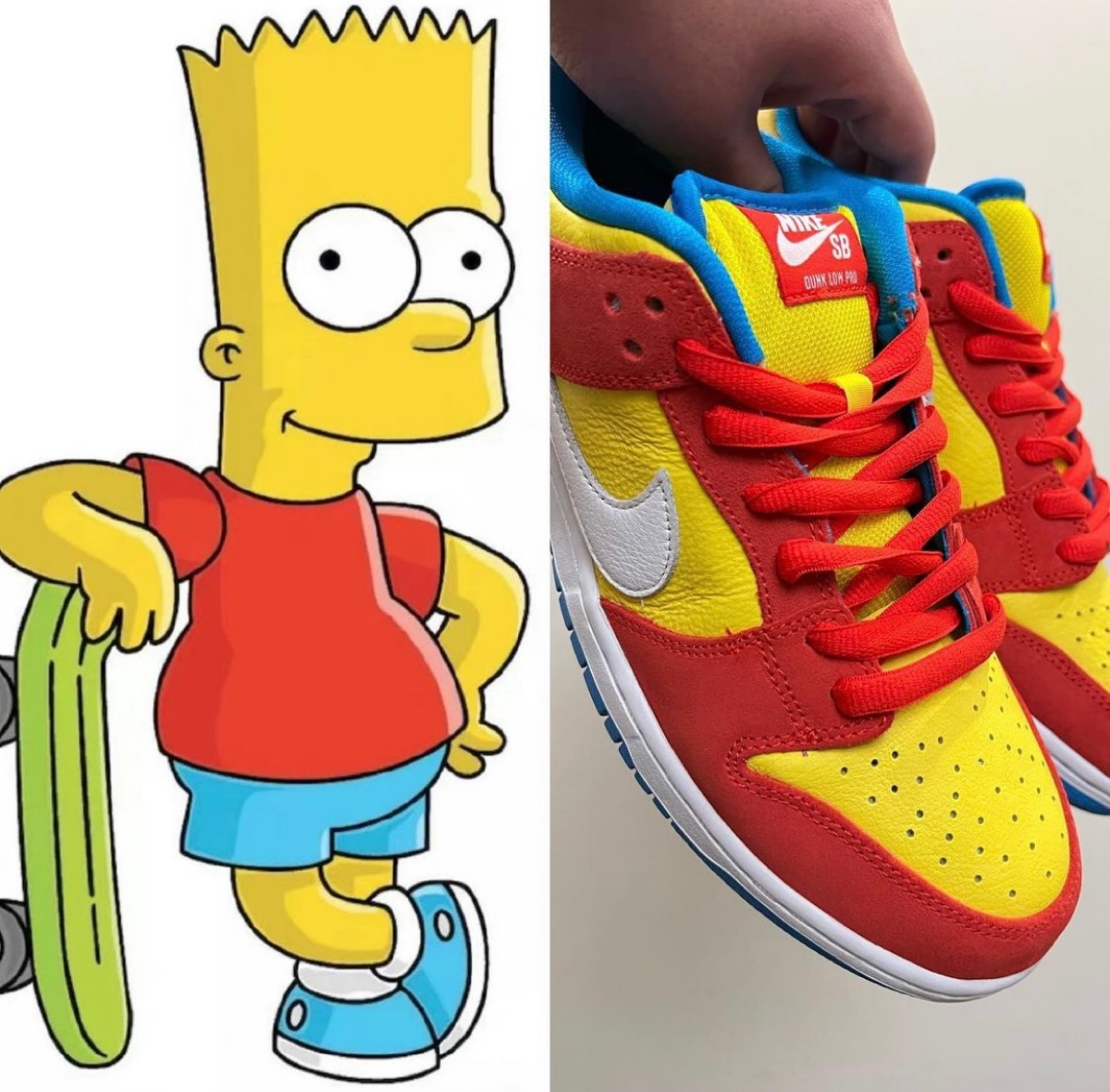 Bart Simpsonカラーの新作 Nike SB Dunk Low Pro “Habanero Red”が2022