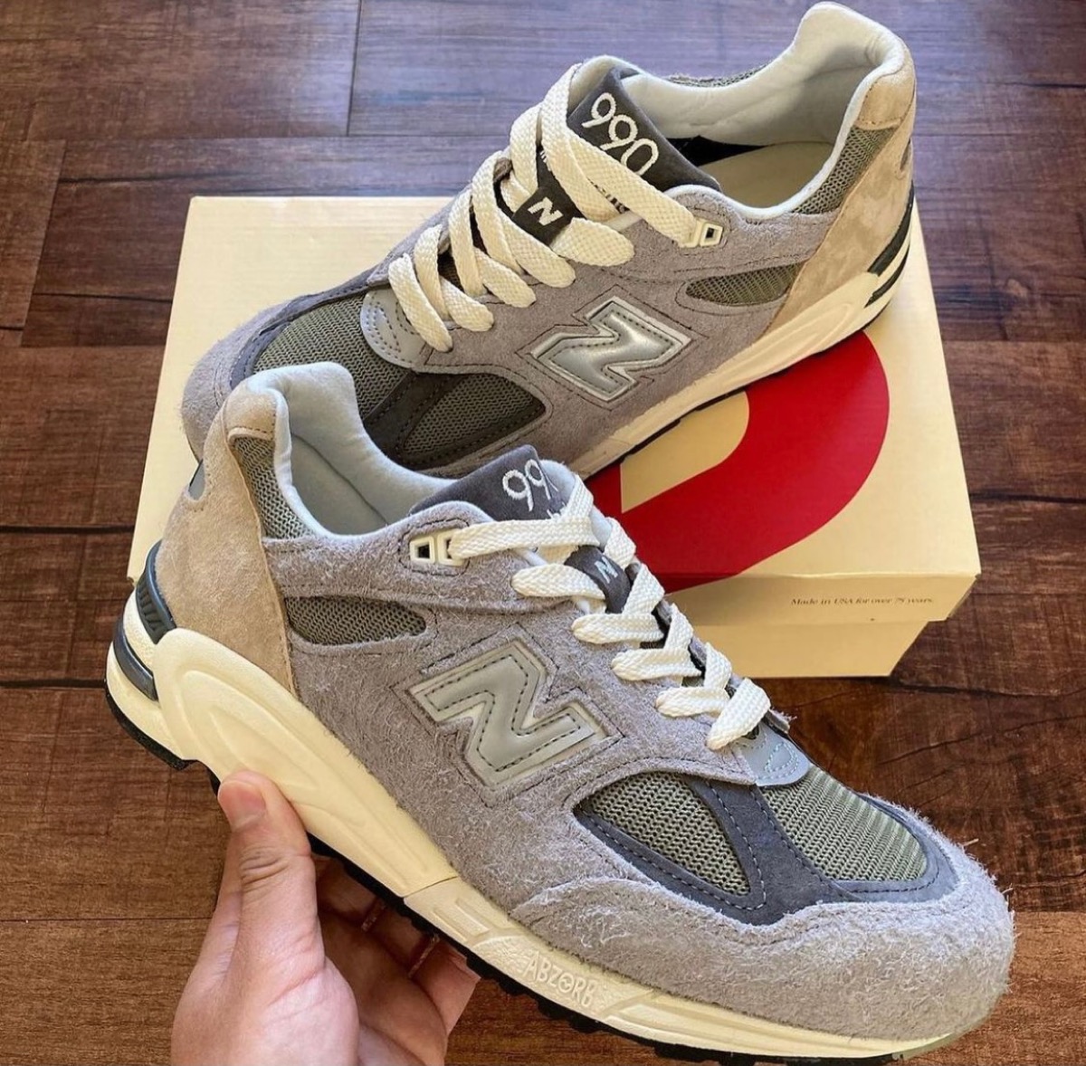 New balance 990 v2 27.5cmメンズ