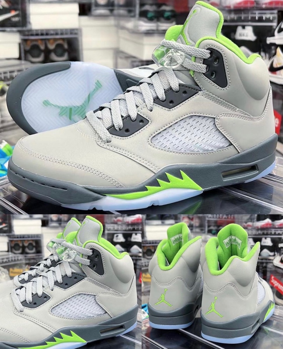 Nike Air Jordan 5 Retro “Green Bean”が国内5月28日に復刻発売予定