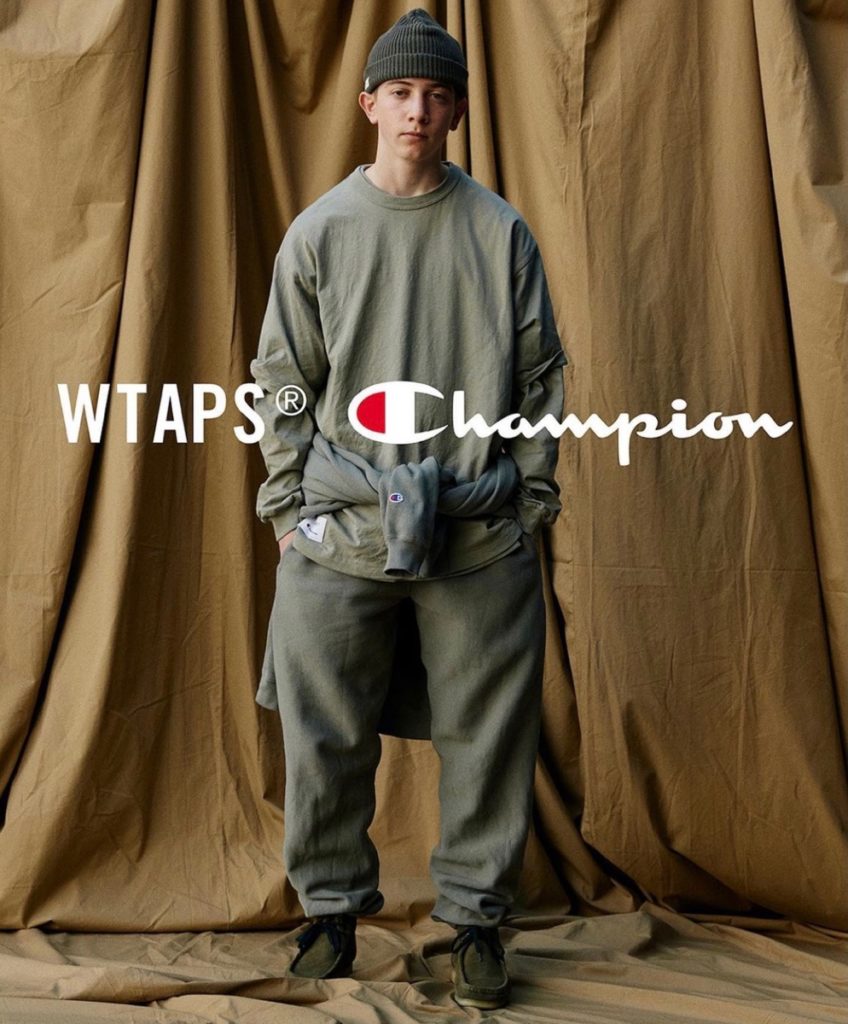 WTAPS チャンピオン コラボカラーはオリーブドラブです - パーカー