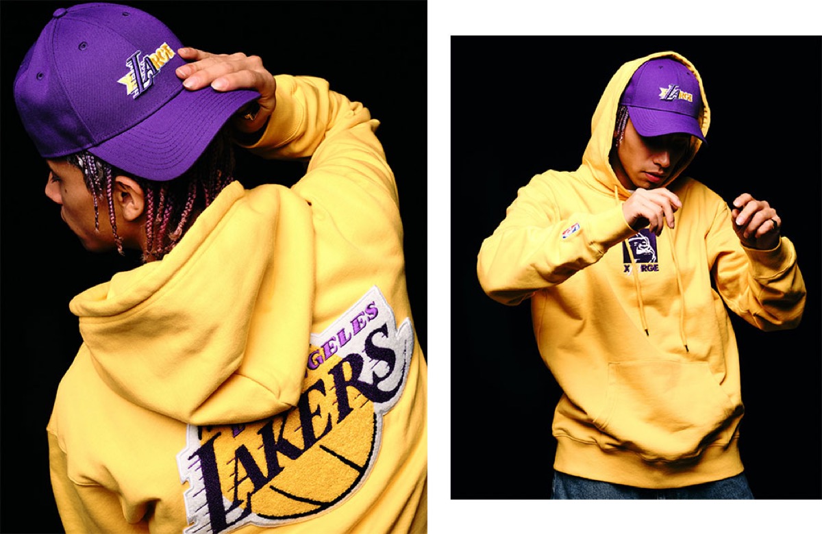 XLARGE × New Era ×NBA コラボスウェット-