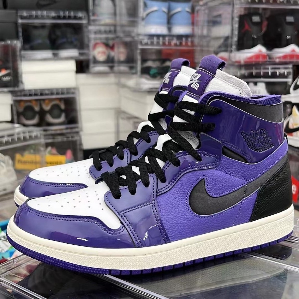 Nike】Wmns Air Jordan 1 Zoom Air CMFT “Purple Patent”が2月27日より 