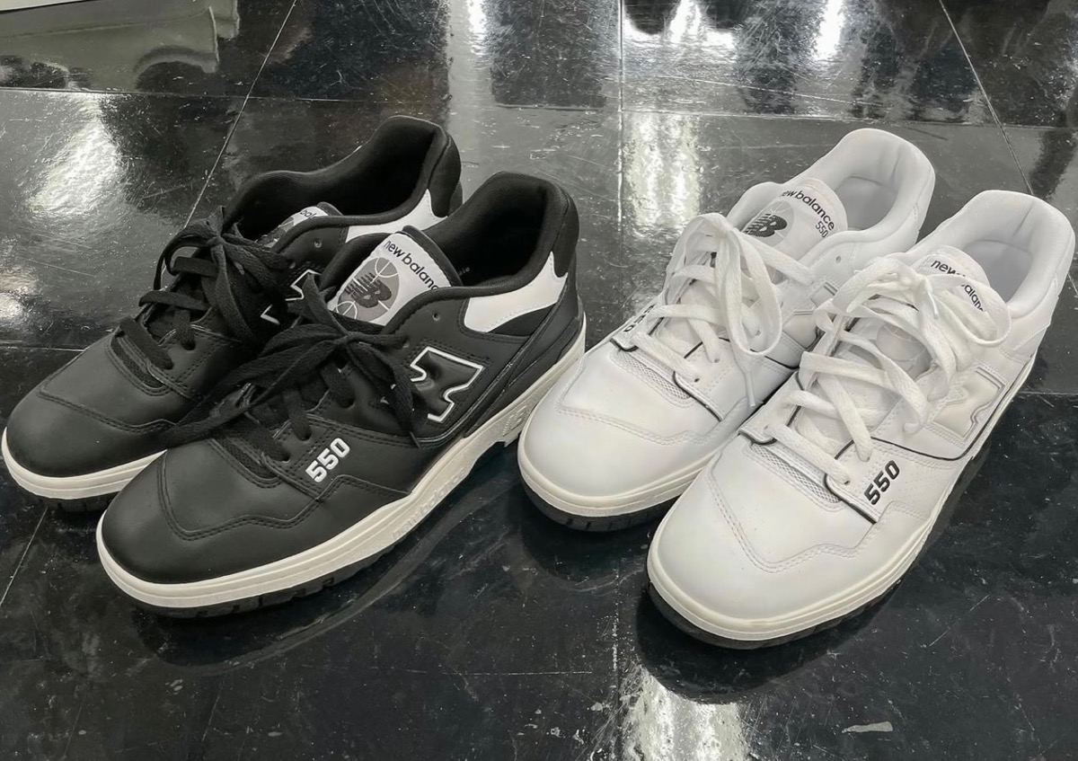 NewBalanceCOMME des GARÇONS HOMME×NewBalance550 - スニーカー