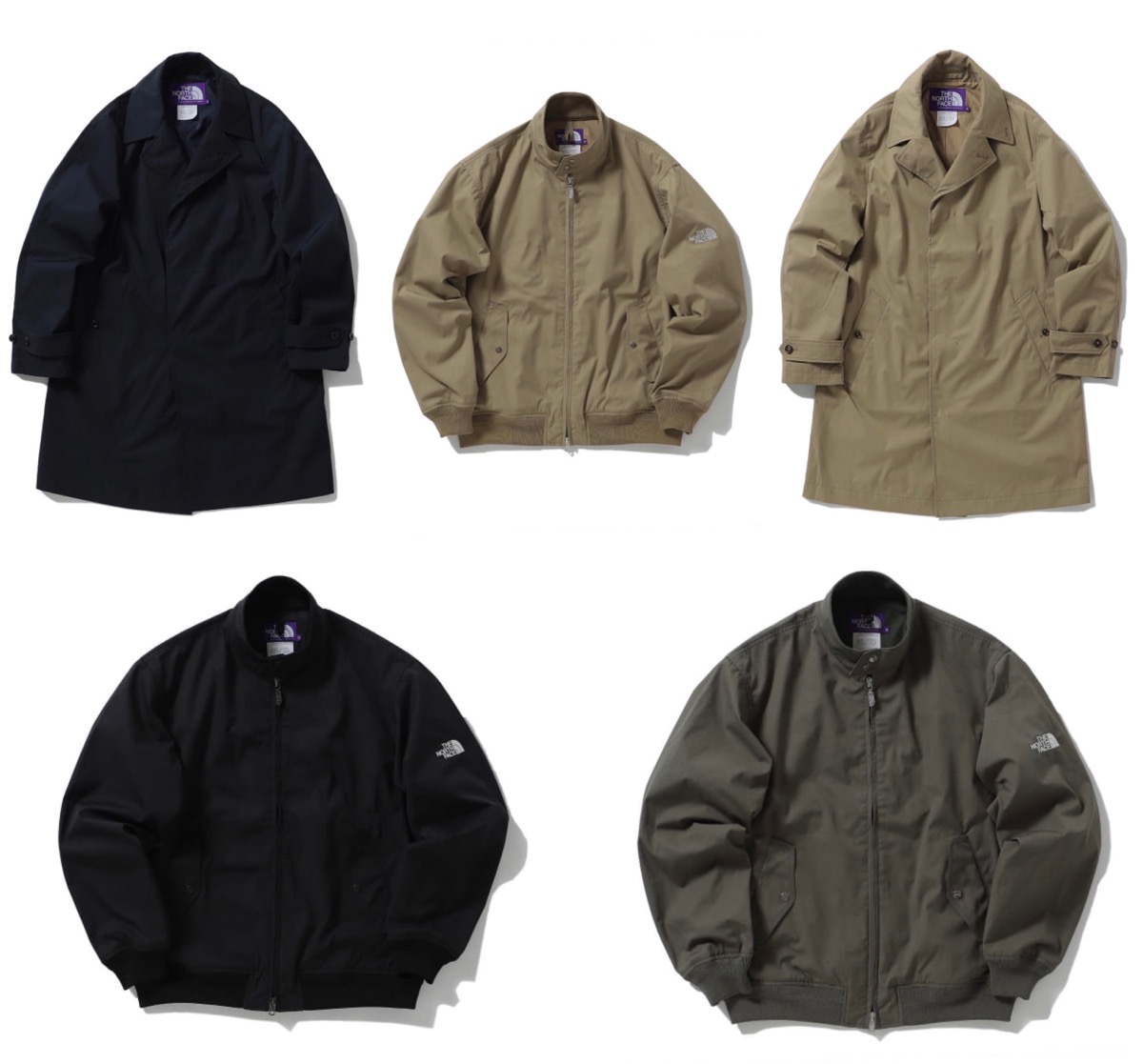 【極美品】BEAMS 別注 ノースフェイスパープルレーベル 2022AW