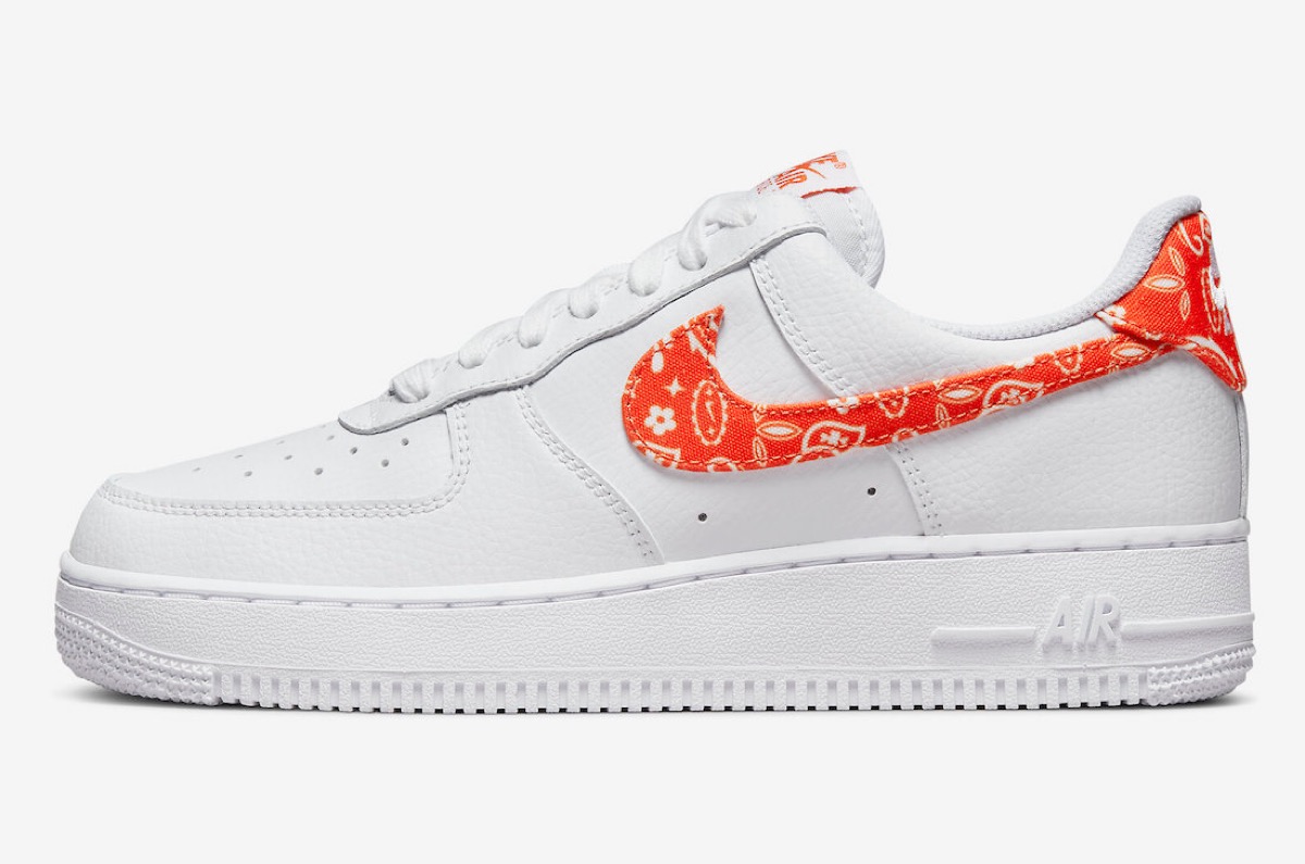 Nike Wmns Air Force 1 '07 ESS “Orange Paisley”が国内6月9日に発売