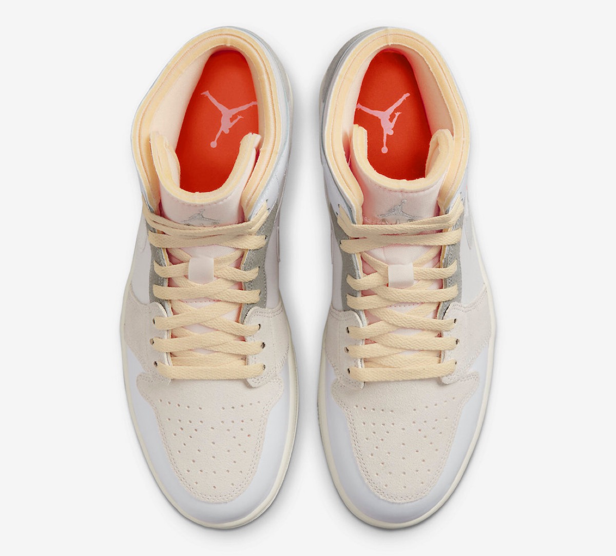 Nike Air Jordan 1 Low & Mid SE Craft “White”が国内6月6日に発売予定 
