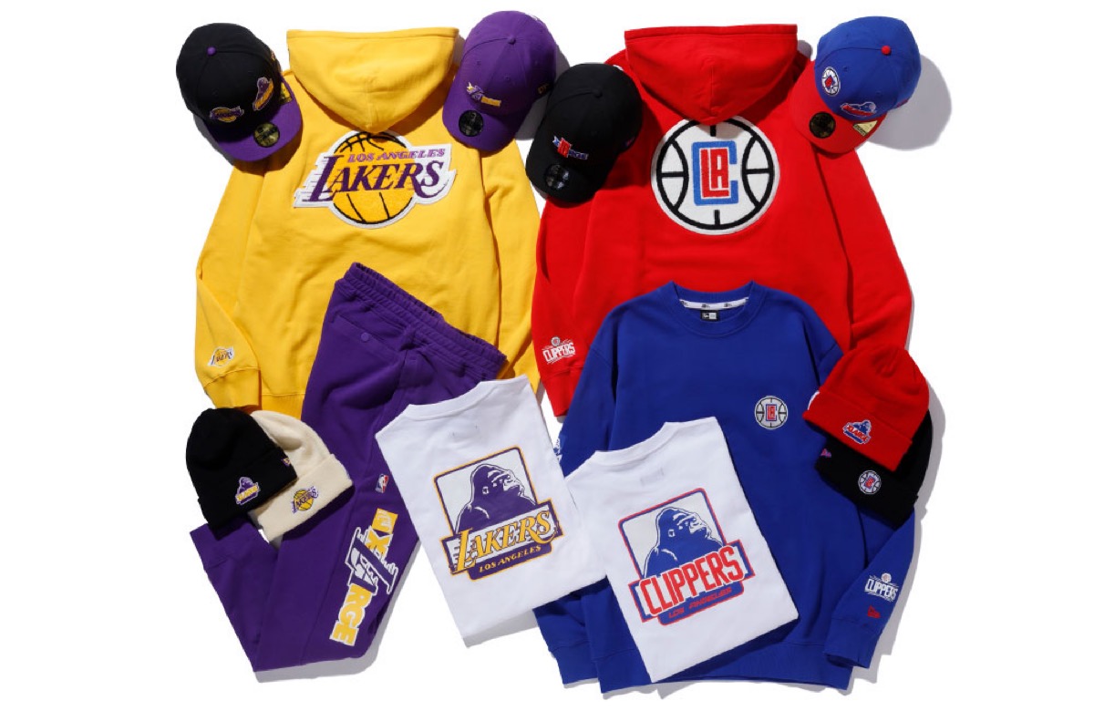 Xlarge NBA(Lakers) Newera コラボロンT | hartwellspremium.com