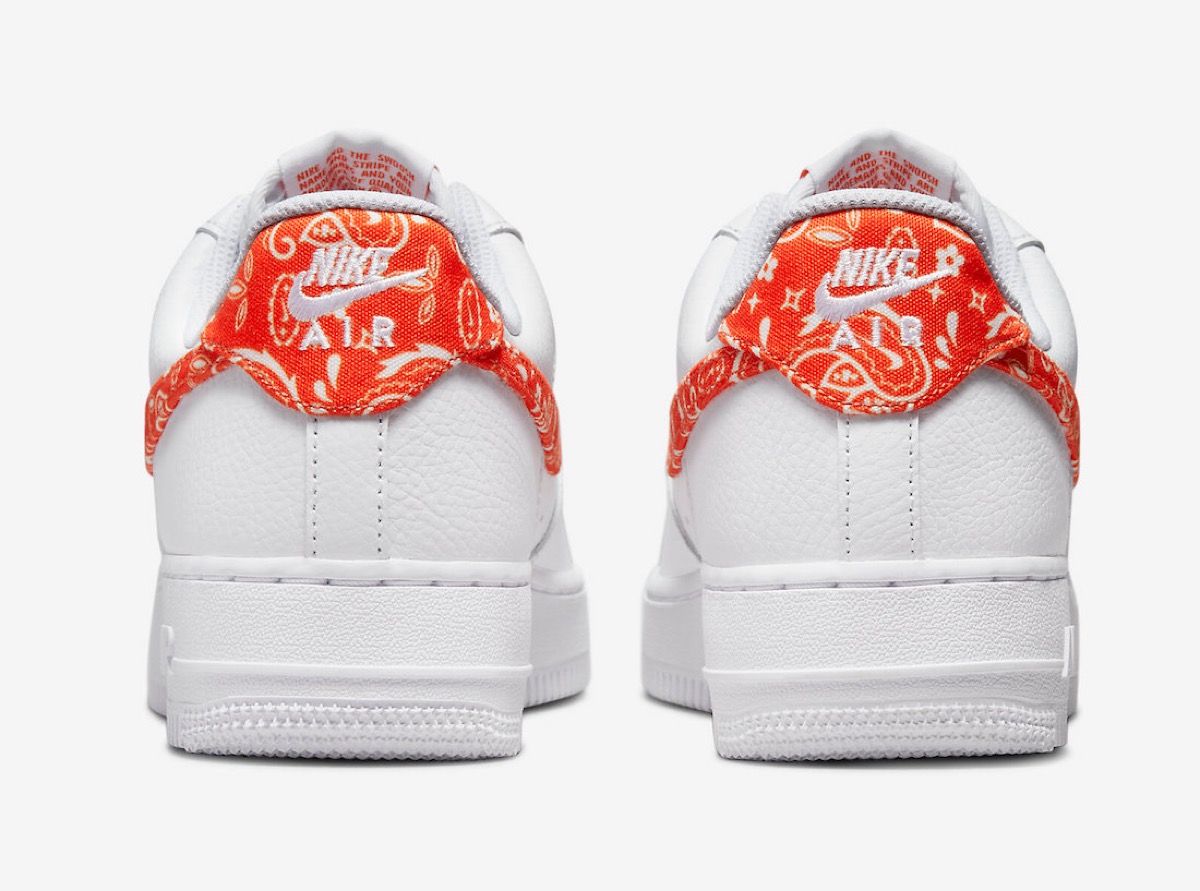 Nike Wmns Air Force 1 '07 ESS “Orange Paisley”が国内6月9日に発売