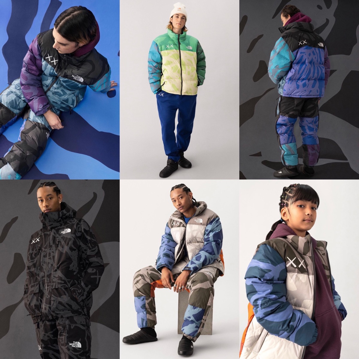 The North Face Kaws マウンテンジャケット ノースカウズコラボ