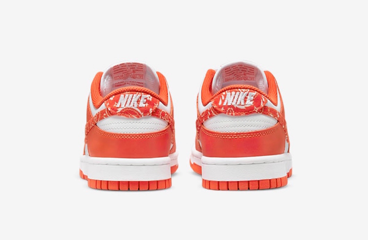 Nike Wmns Dunk Low ESS “Orange Paisley”が国内5月25日に発売予定 