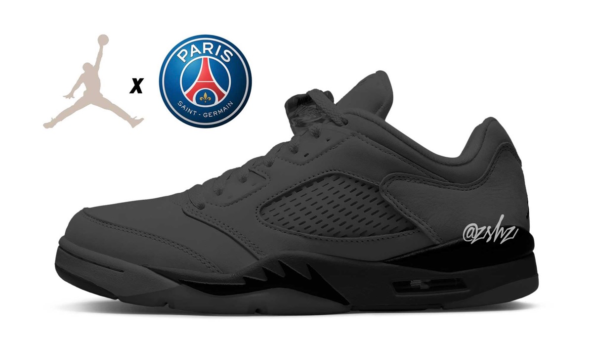 PSG × Nike】Air Jordan 5 Lowが2022年に発売予定 | UP TO DATE