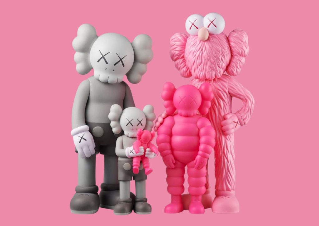 KAWS FAMILY GREY/PINK/FLUORO PINKその他 - praksislaering.dk