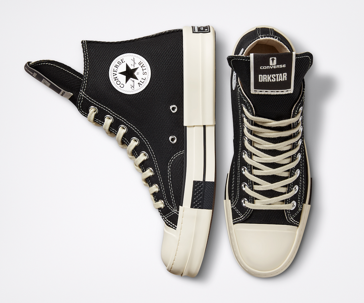 Rick Owens DRKSHDW CONVERSE DRKSTAR