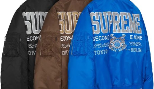 【Supreme】2022SSコレクションに登場するジャケット（Jacket）