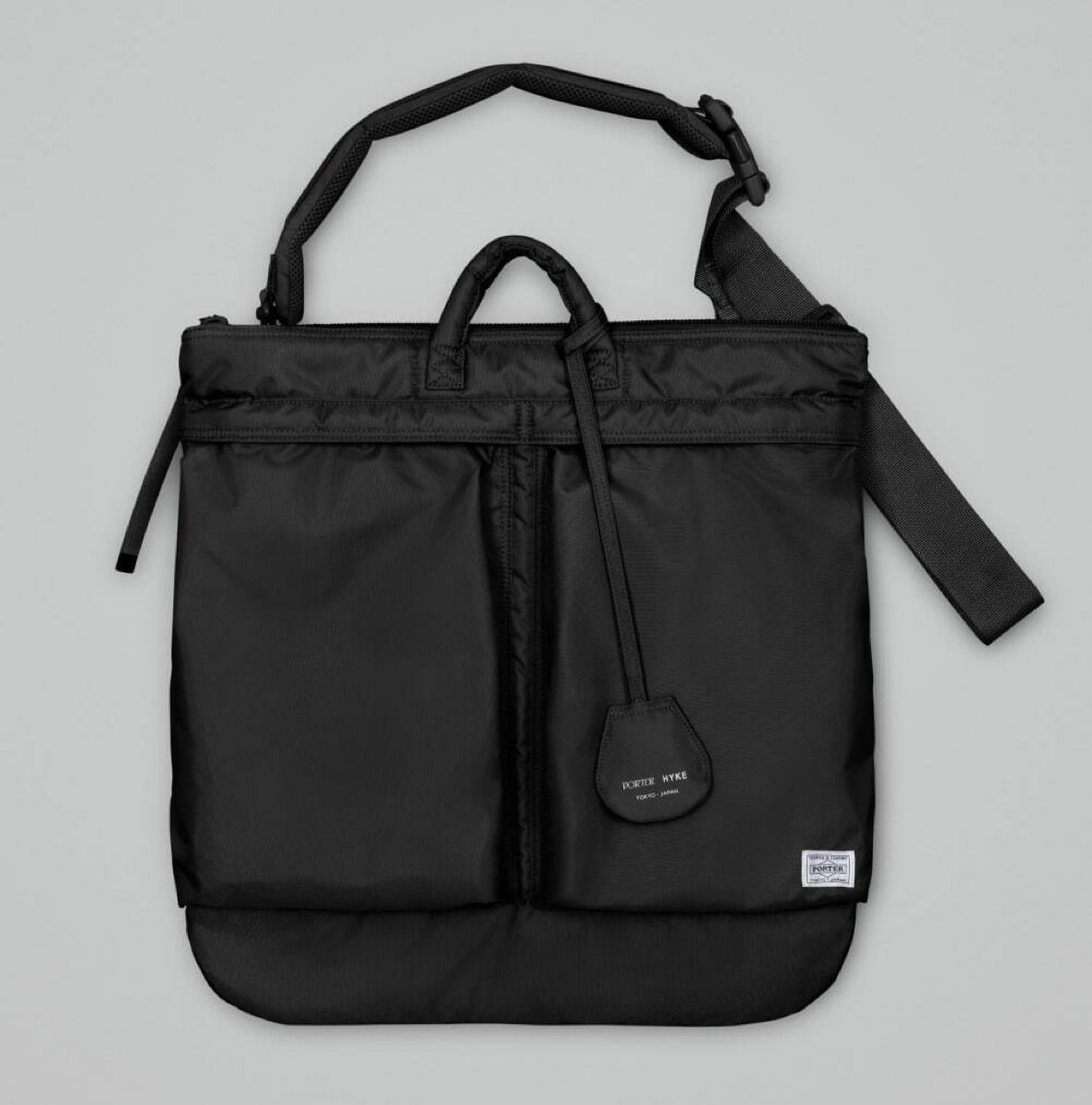 PORTER×HYKE ヘルメットバッグラージ BK - www.sorbillomenu.com