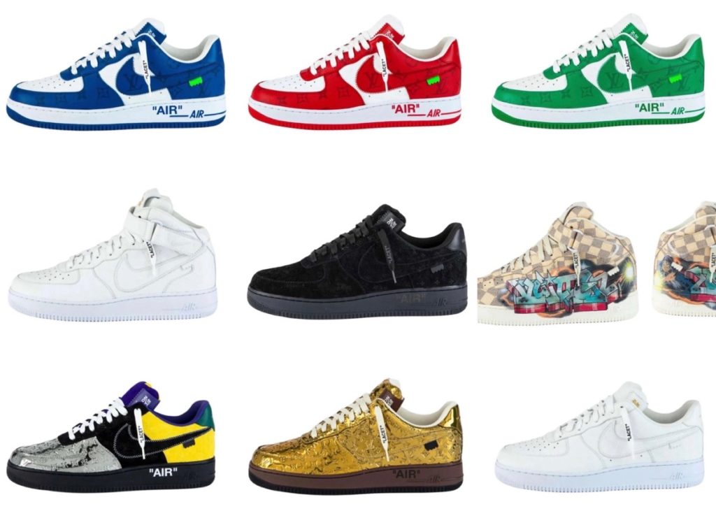 Louis Vuitton × Nike】Air Force 1 by Virgil Abloh が国内7月19日に ...