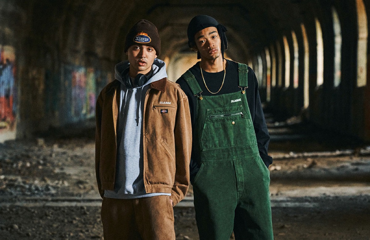 2022新生活 XLARGE×Dickies ワークジャケット L オリーブ | www