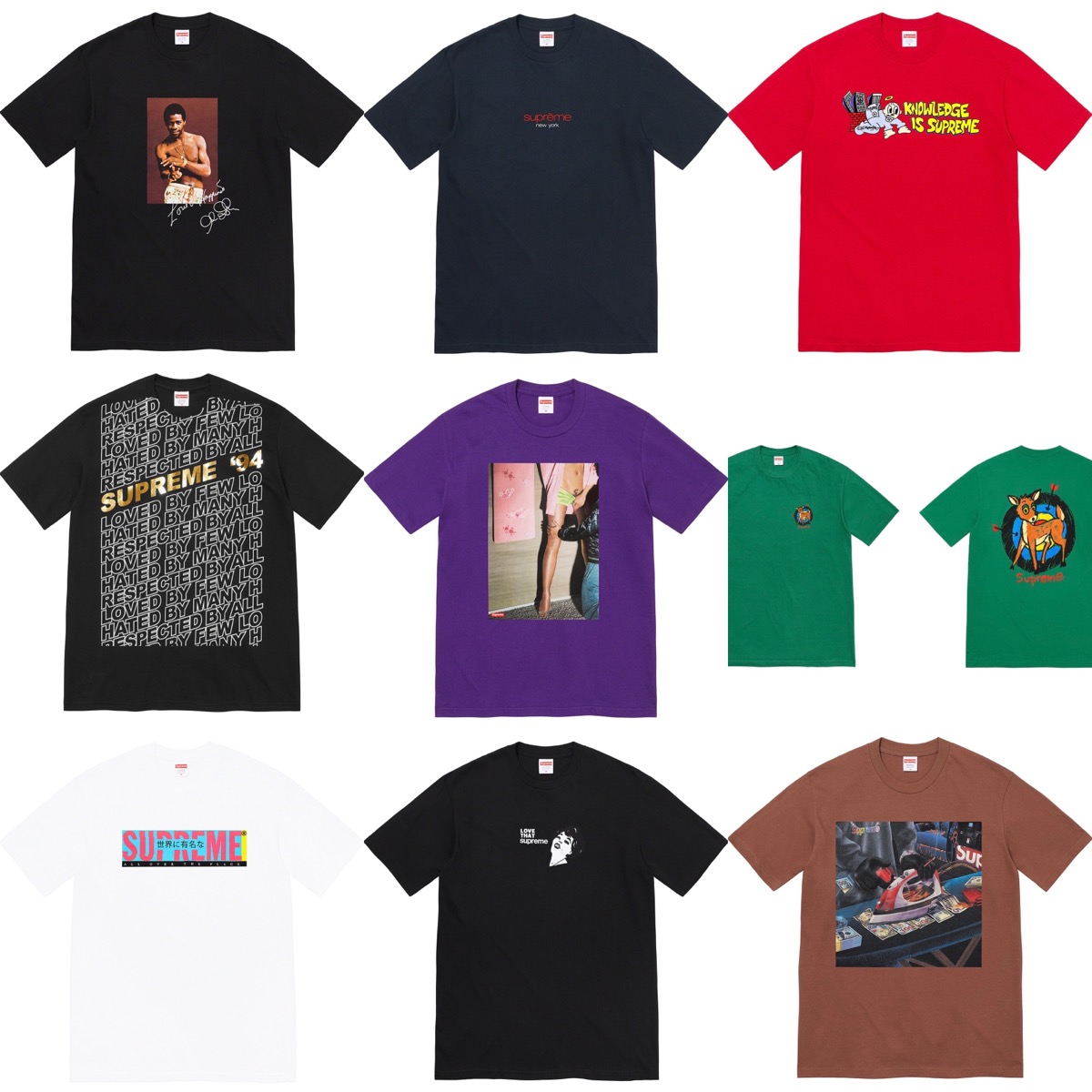 supreme tシャツ-