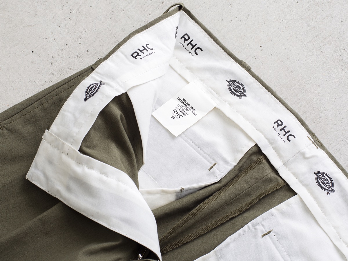 Dickies for RHC Ron Herman 2022年春夏 別注パンツ＆ショーツが国内2