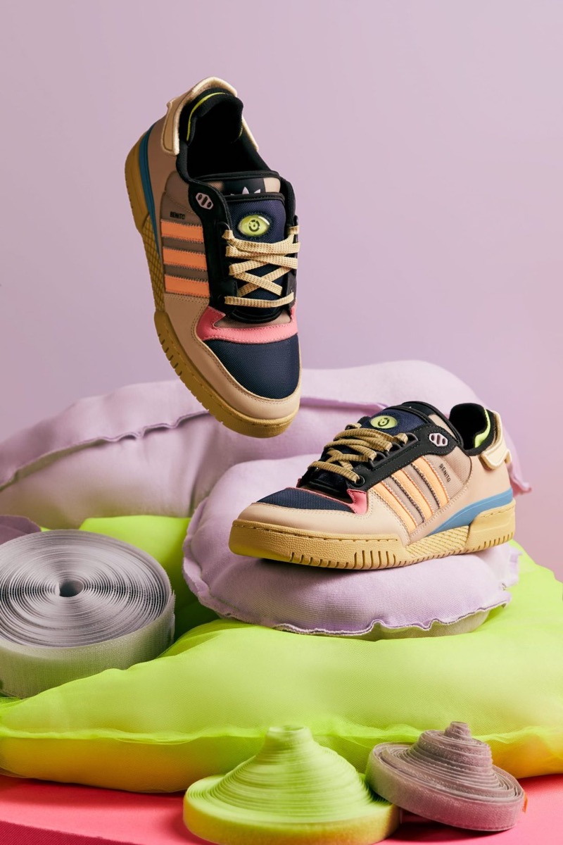 Bad Bunny × adidas Forum PWR “Catch and Throw”が2月9日より発売予定 