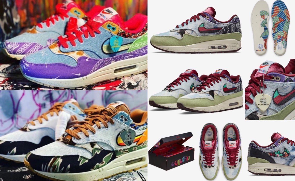 Concepts × Nike Air Max 1 SP 全3足が国内3月12日／3月19日／3月 