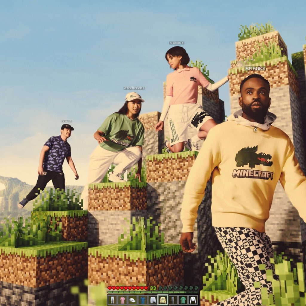 LACOSTE × MINECRAFT コラボコレクションが国内3月17日に発売 | UP TO DATE