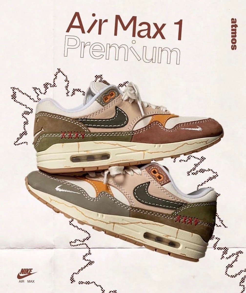 NIKEナイキエアマックス1AIR MAX1プレミアム限定商品ワビサビNIKE