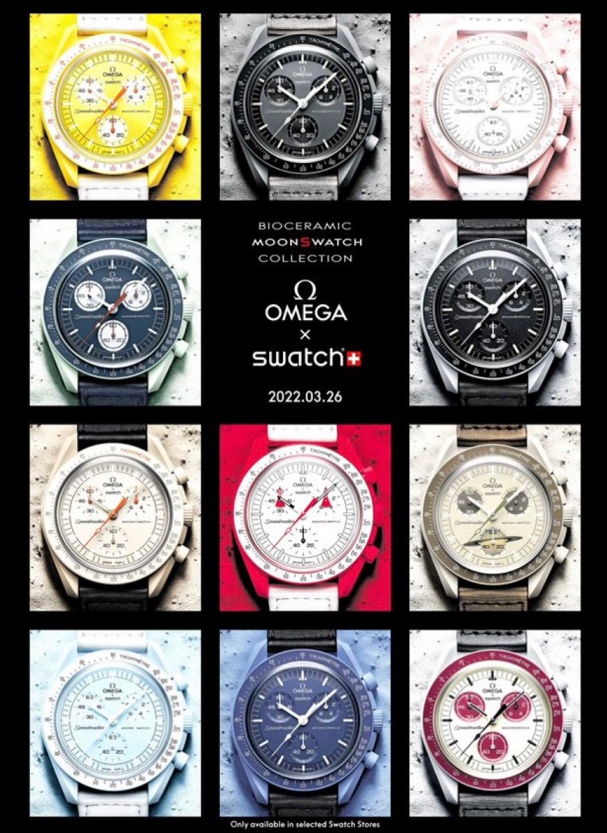 MoonSwatch OMEGA Swatch オメガ×スウォッチ | hartwellspremium.com