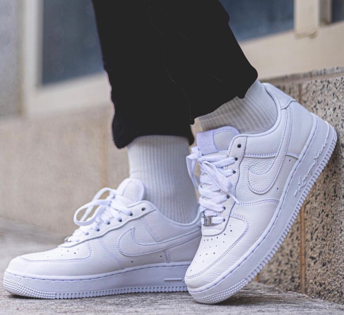 Drake NOCTA × Nike Air Force 1 Low White