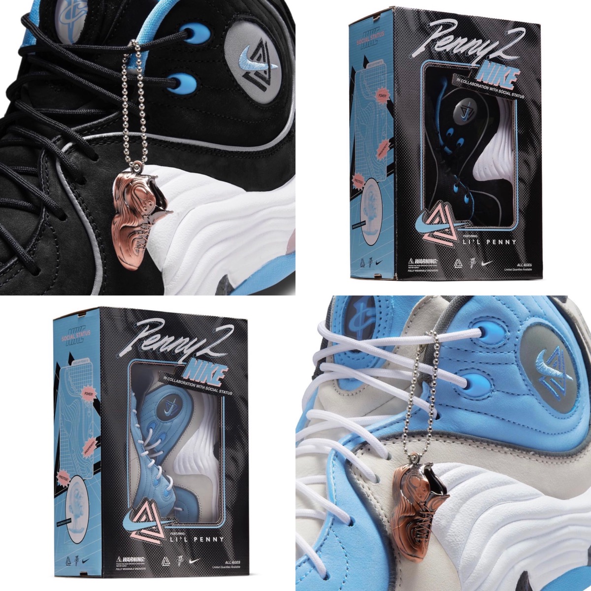 Social Status × Nike Air Penny 2 “Playground”が海外10月13日/11月4日より発売予定 | UP TO  DATE