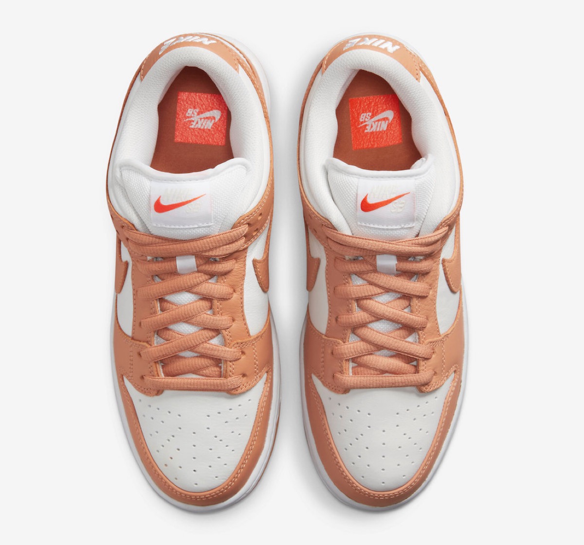 Nike SB Dunk Low Pro ISO “Light Cognac” Orange Labelが国内4月16日
