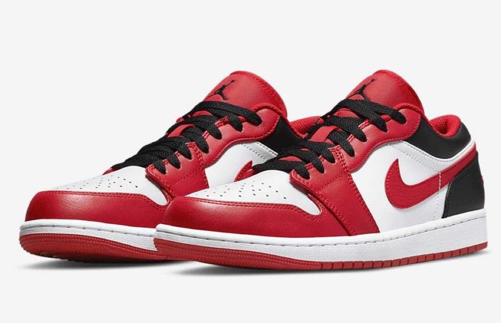 NIKE AIR JORDAN 1 RED 再販リストック 赤黒白エアジョーダン