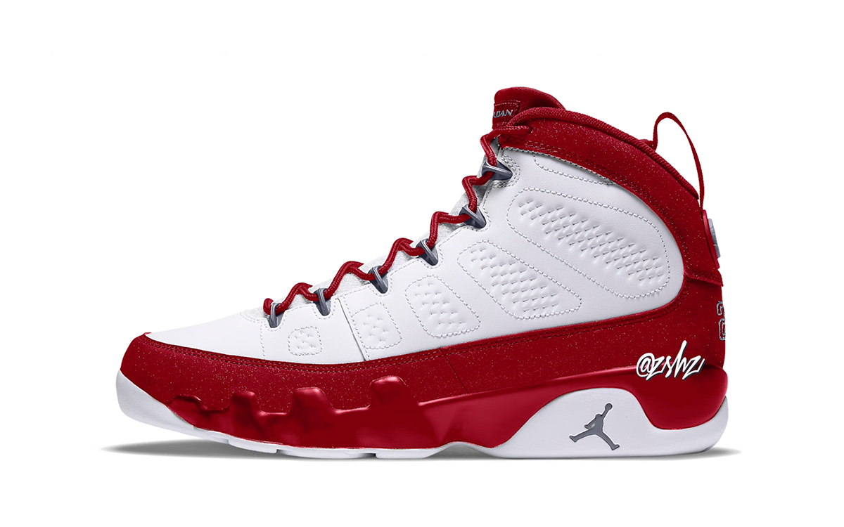 Nike Air Jordan 9 Retro “Fire Red”が2022年11月5日に発売予定 | UP