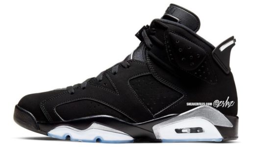 【Nike】Air Jordan 6 Retro “Black/Metallic Silver”が2022年11月19日に発売予定