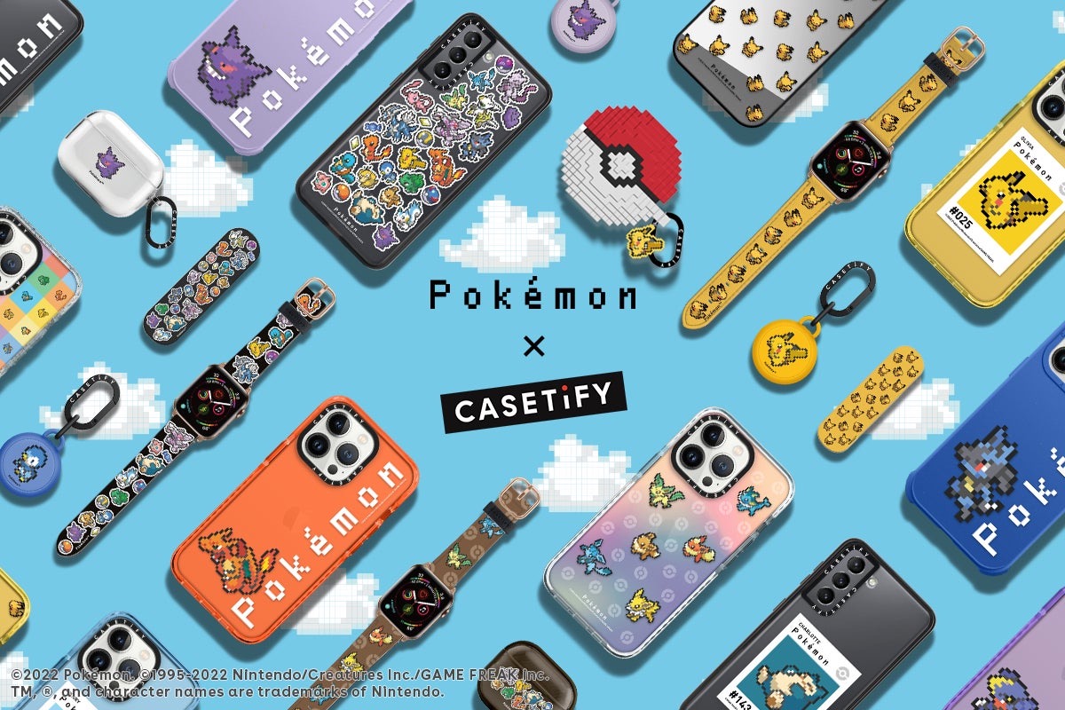 Pokemon Casetify ピクセルアートのコラボコレクションが国内3月22日より発売 Up To Date