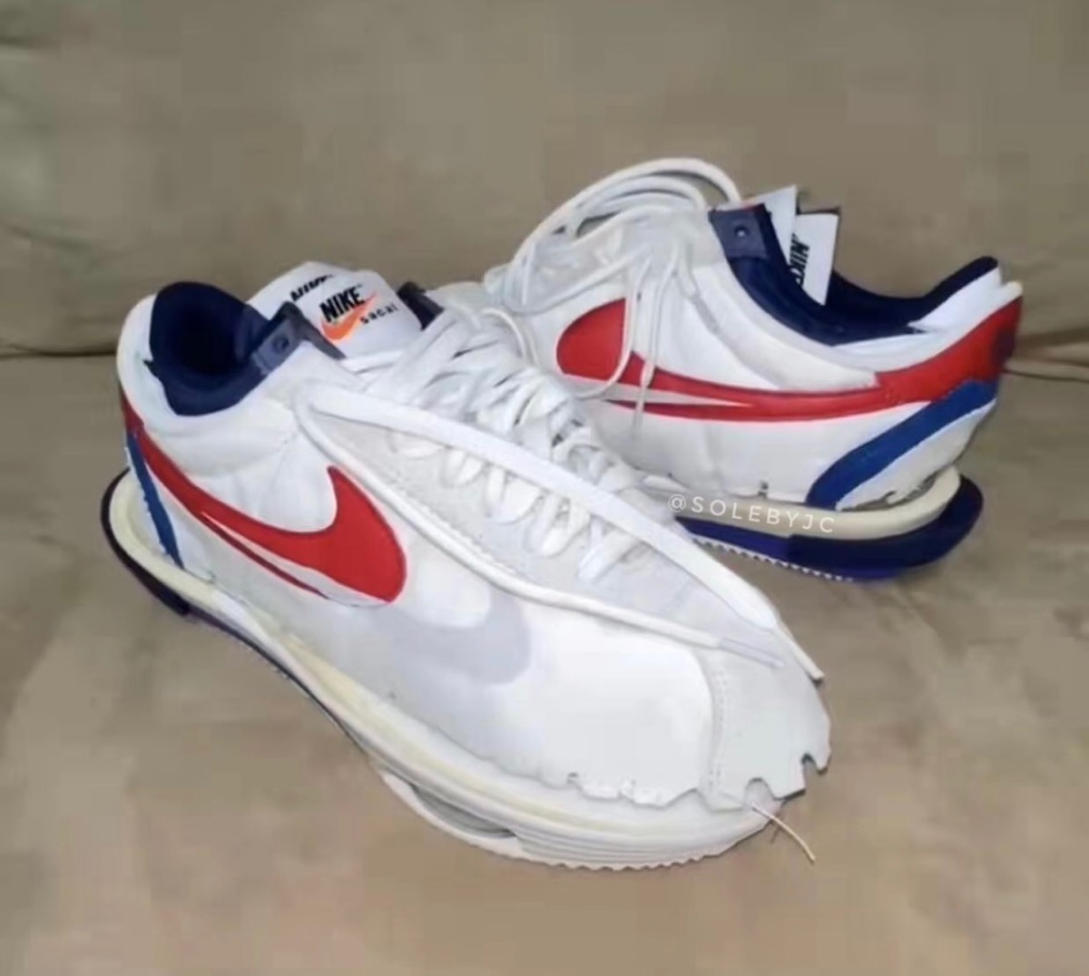 sacai × Nike『Zoom Cortez SP』の新色が国内12月8日／12月13日