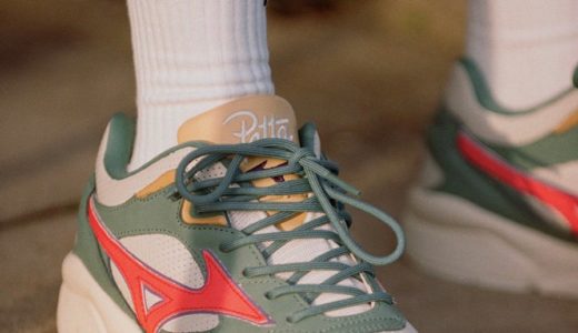 Patta × MIZUNO コラボ第3弾となる『SKY MEDAL』が4月1日／国内4月15日に発売予定