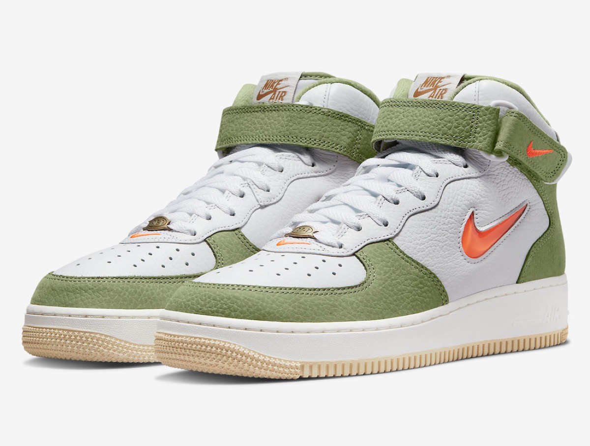 Nike Air Force 1 Mid QS “White/Olive”が国内5月19日に発売予定 | UP ...