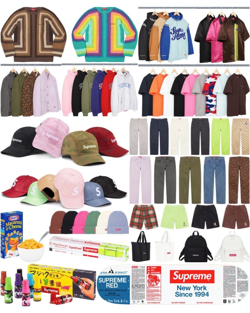 Supreme 2022SS Week9が国内4月23日に発売予定【全商品一覧 価格など