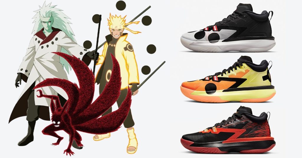 NARUTO -ナルト- 疾風伝 × Nike “Jordan Zion 1” Collectionが国内5月 