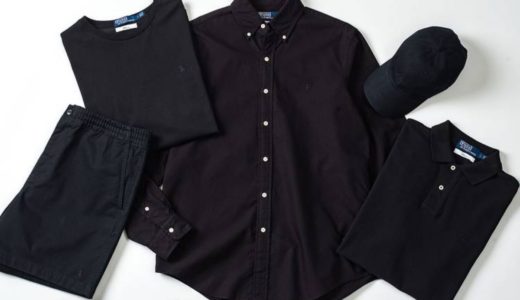 Ron Herman × Polo Ralph Lauren 別注“ブラック”コレクションが国内4月29日に発売予定