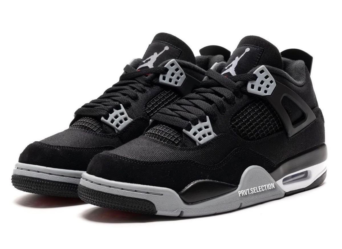 Nike Air Jordan 4 Retro SE “Black Canvas”が国内8月29日に発売予定 
