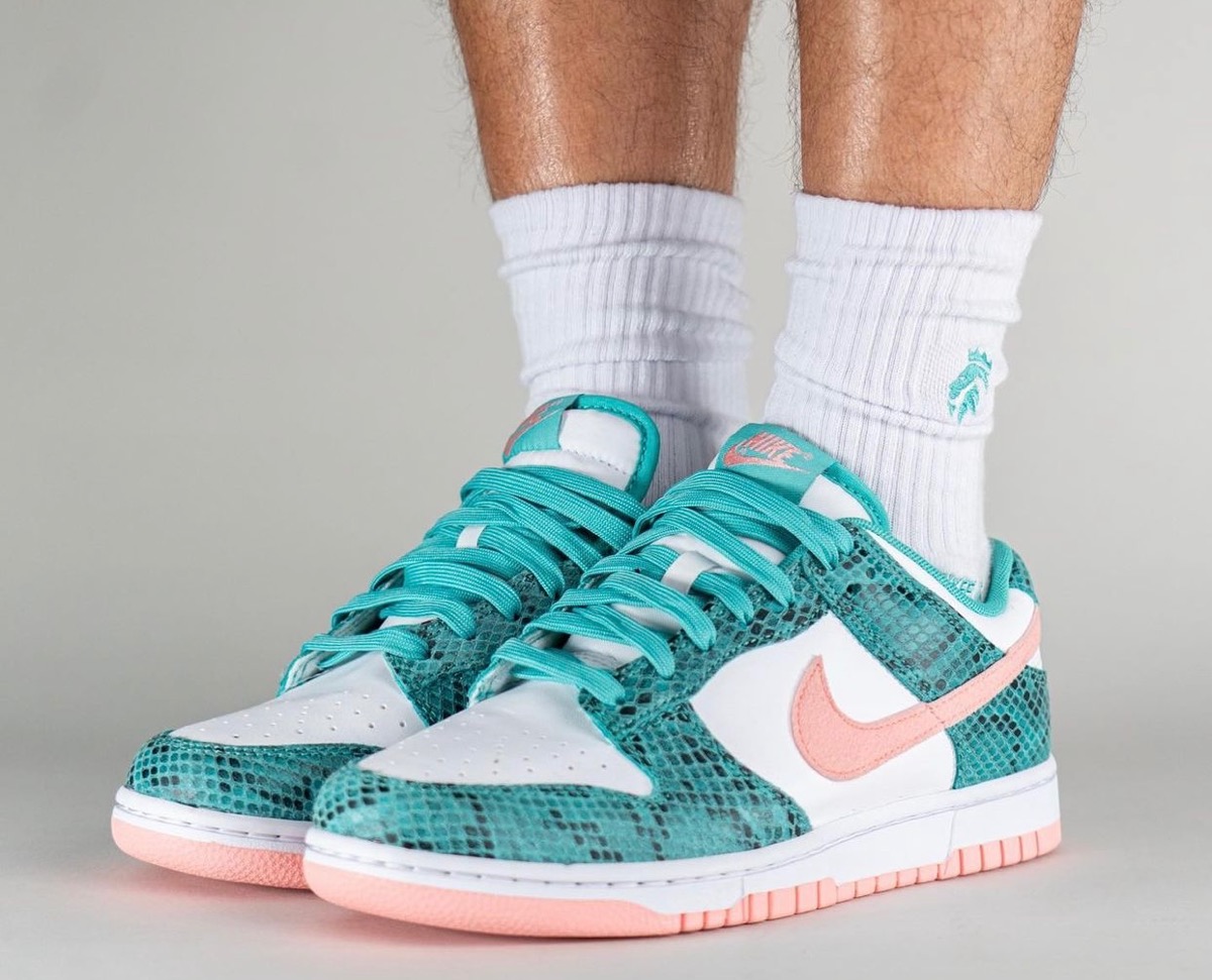 Nike Dunk Low “Turquoise Snakeskin”が7月28日より発売予定 | UP TO DATE