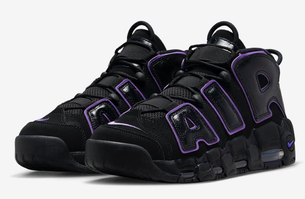 ■ NIKE モアテン"Black/Court Purple" ■ アップテンポ