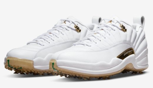 Nike Air Jordan 12 Low Golf “Metallic Gold”が国内5月21日に発売予定