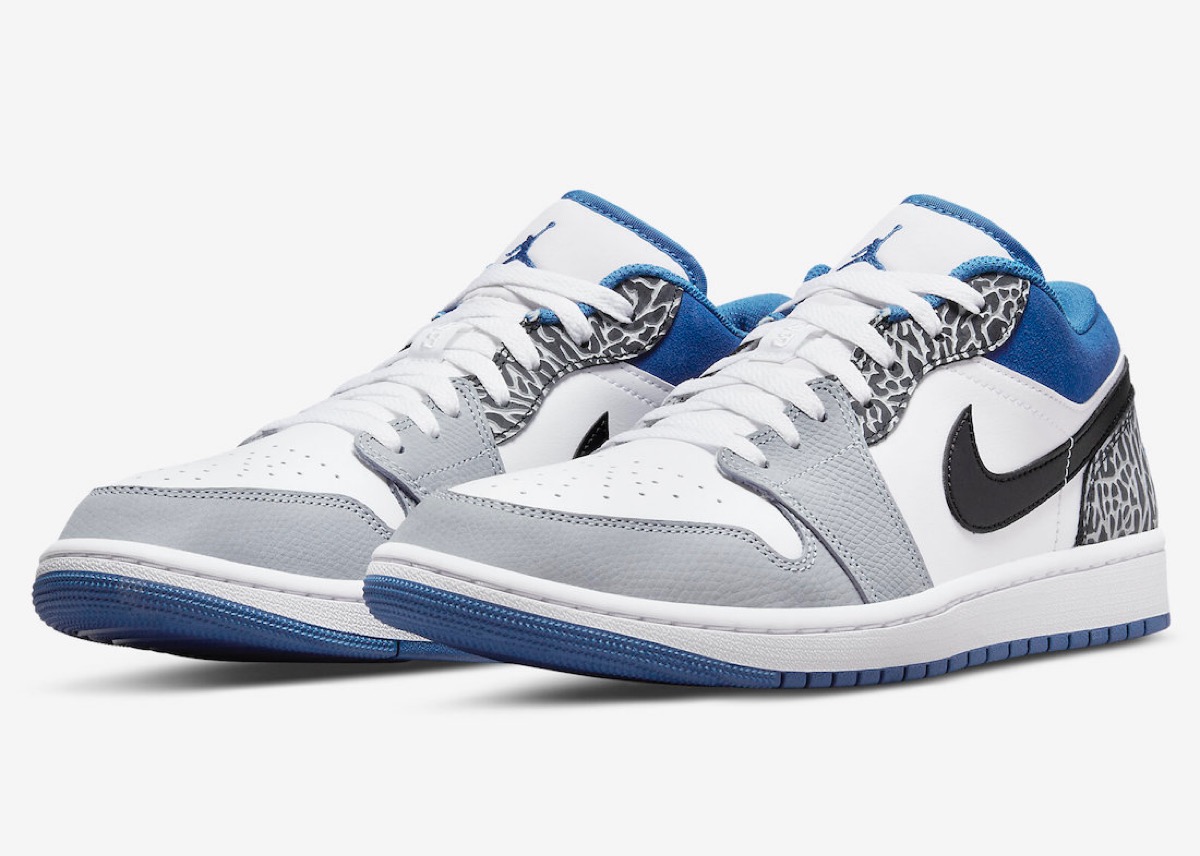 Nike GS Air Jordan 1 Low True Blue