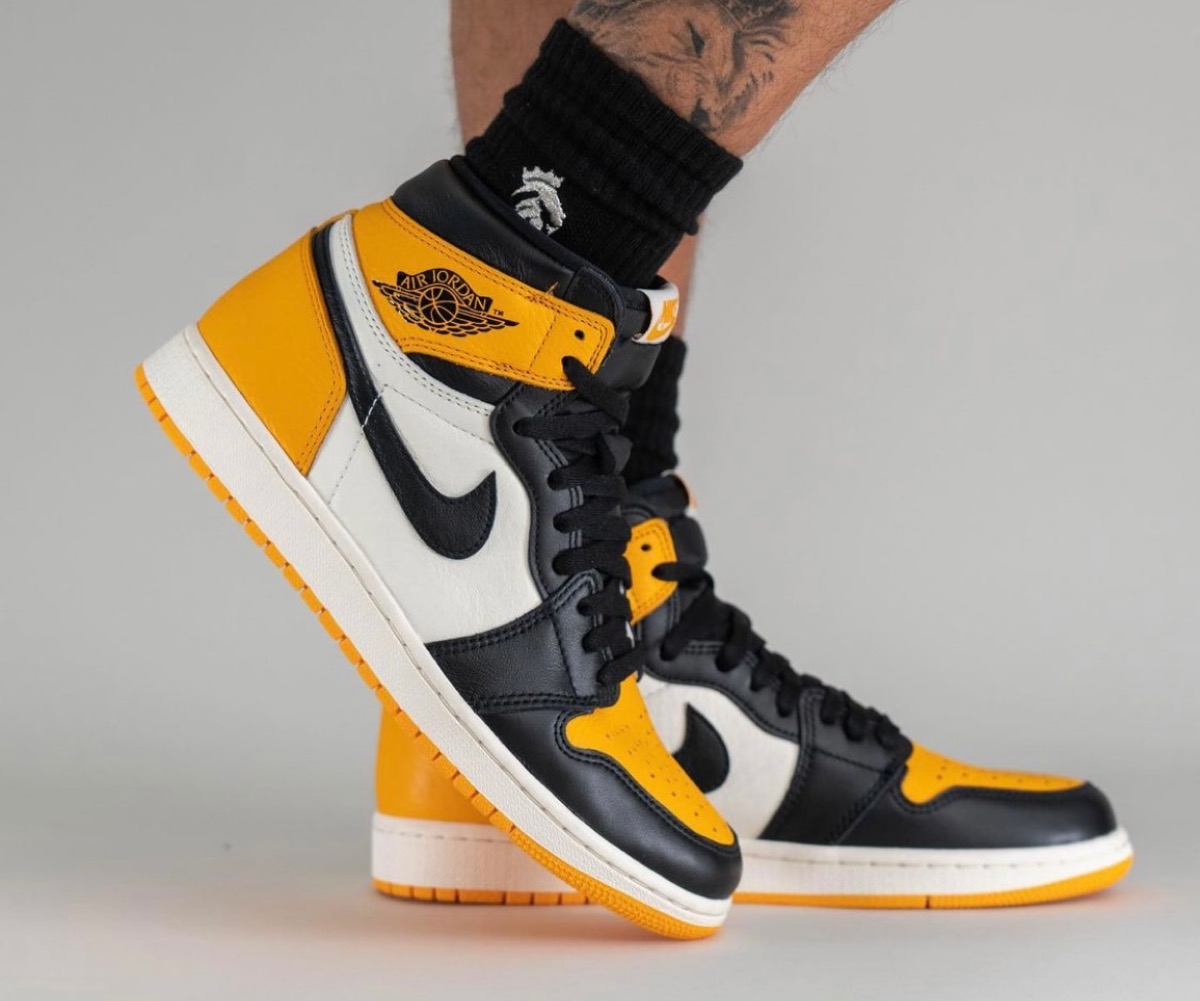 air jordan retro 1 yellow toe