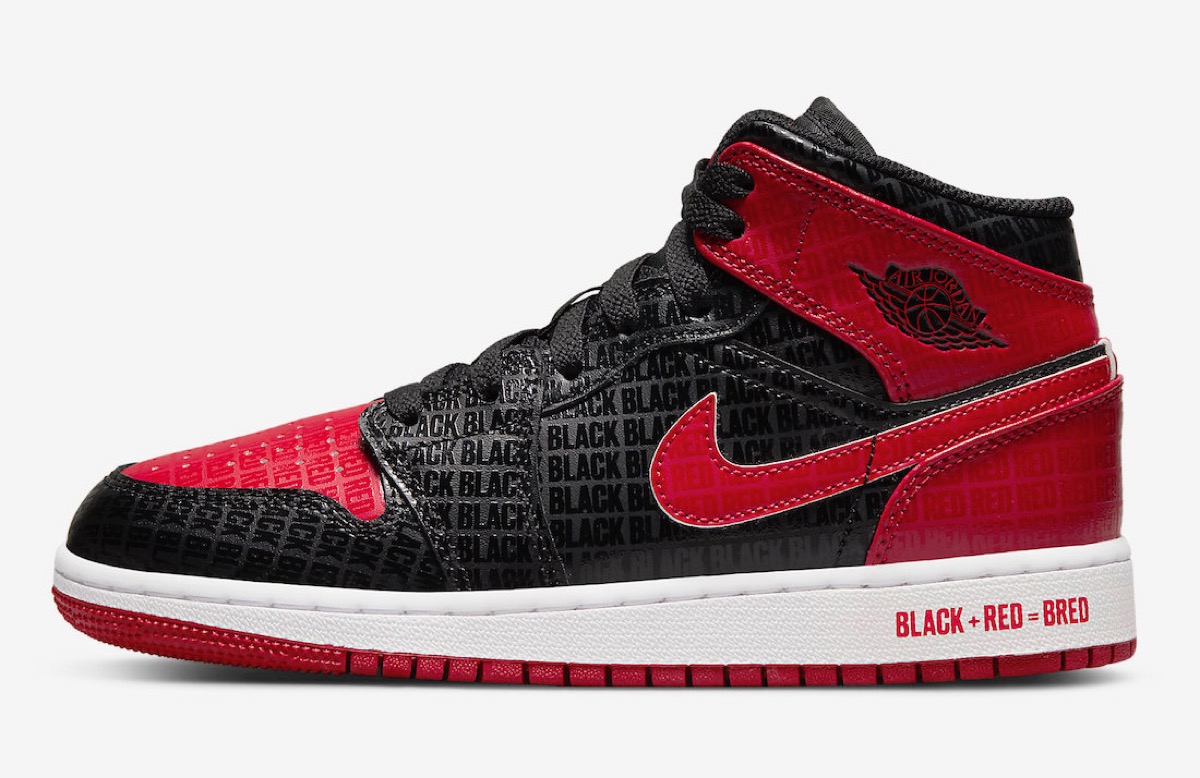 Nike Air Jordan 1 Mid GS “Black + Red ＝Bred”が国内5月7日に発売 | UP TO DATE