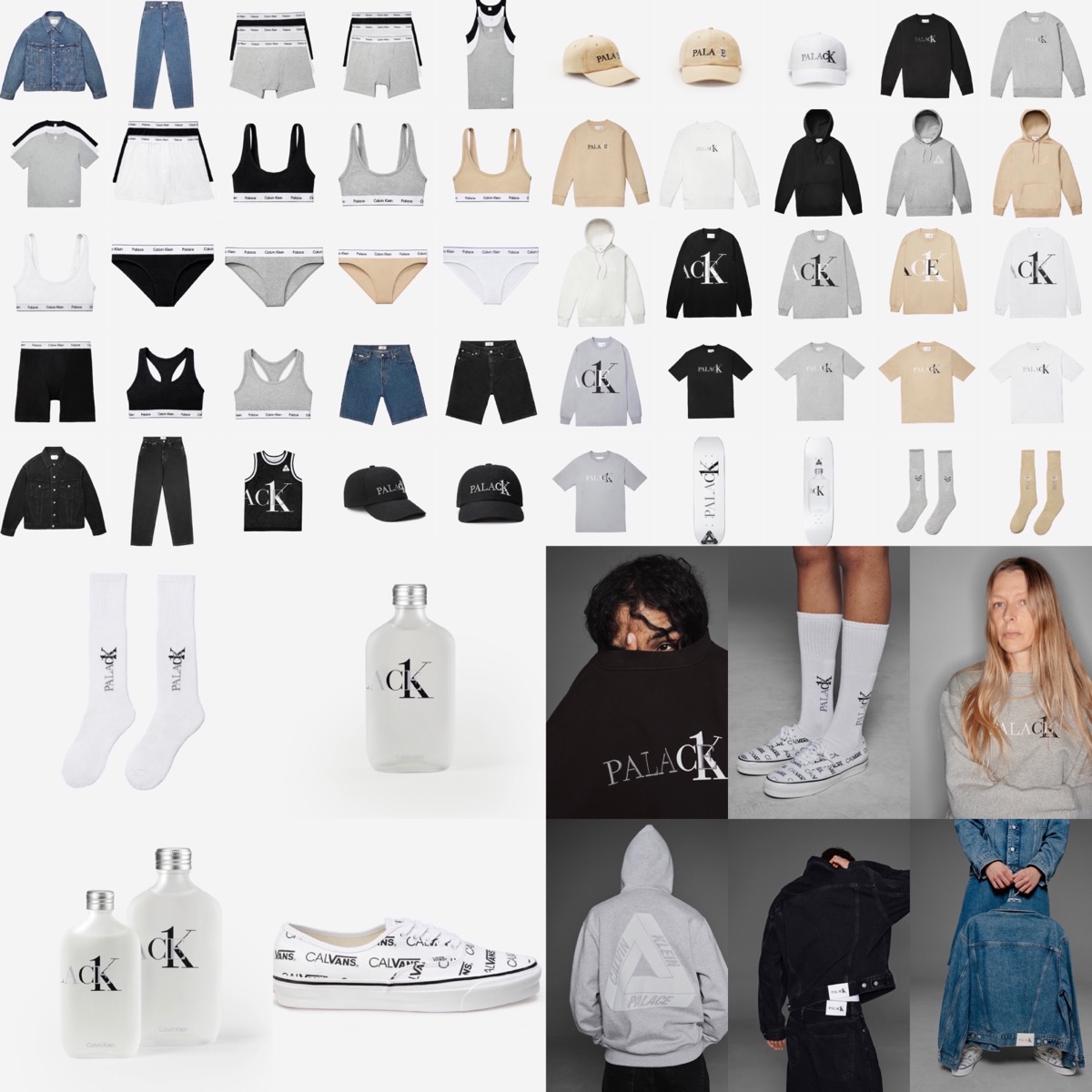 PALACE × Calvin Klein『CK1 Palace』の全発売アイテム ...