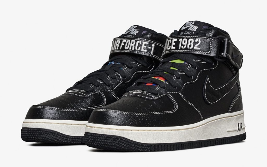 NIKE AIR FORCE 1 07/エアフォース 1 70/ブラッ...+webdisk